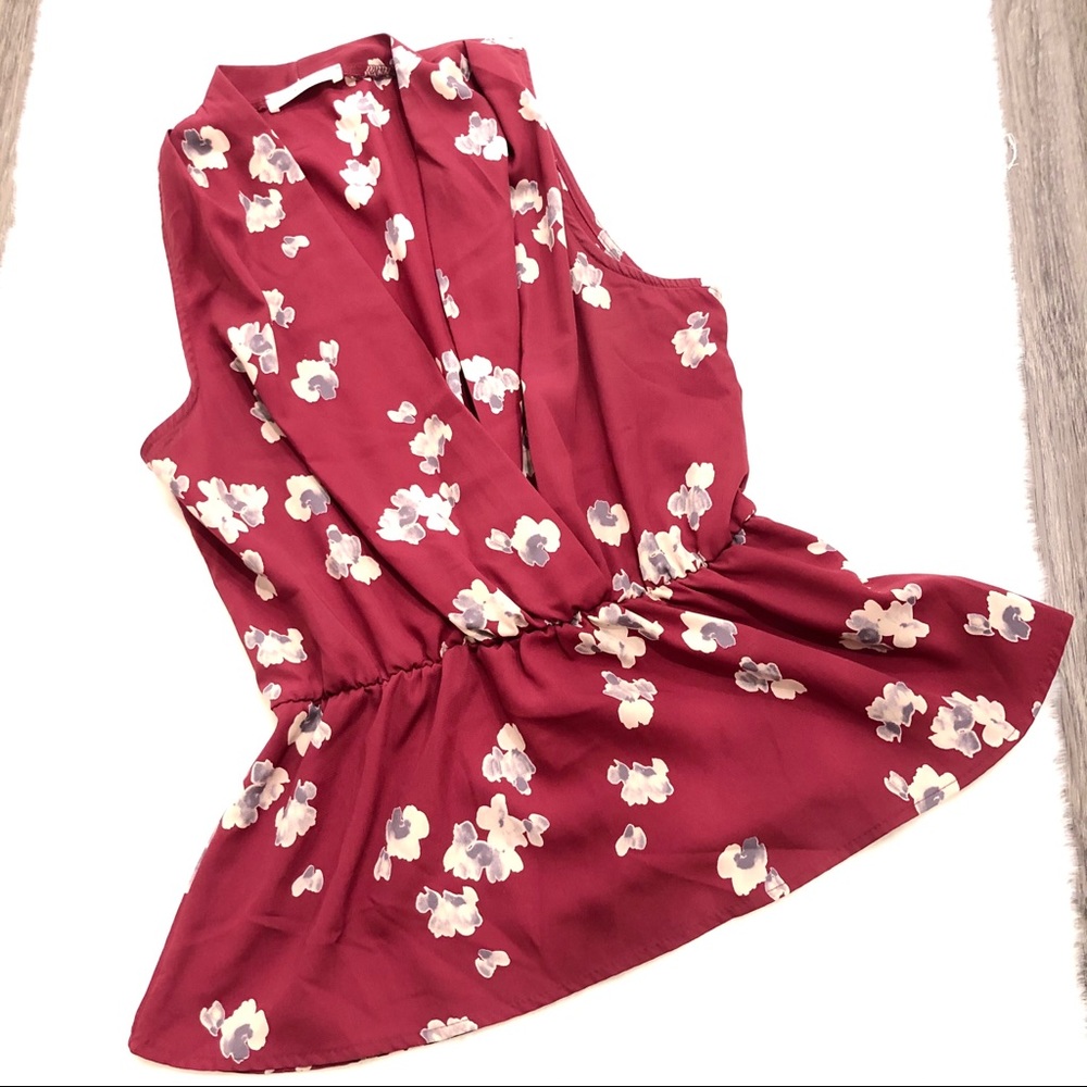 [JESSY B] Peplum Top (M)